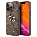 Hádajte 4G veľké kovové logo iPhone 13 Pro Max Hybrid Case