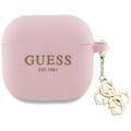 AirPods 4 Guess 4G Charm Silicone Case