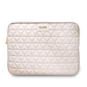 Guess Quilted Univerzálny Obal na Notebook - 13" - Ružová