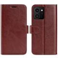 HMD Skyline Wallet Case with Magnetic Closure - Brown