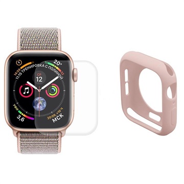 Hat Prince Apple Watch Series SE/6/5/4 Úplná ochrana - 44 mm - ružová