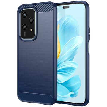 Honor 200 Lite Puzdro z Brúseného TPU - Uhlíkové Vlákno