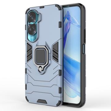 Honor 90 Lite/X50i Hybrid Case s Držiakom Prsteňa - Modrá