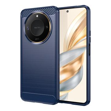 Honor X60 Puzdro z Brúseného TPU - Uhlíkové Vlákno