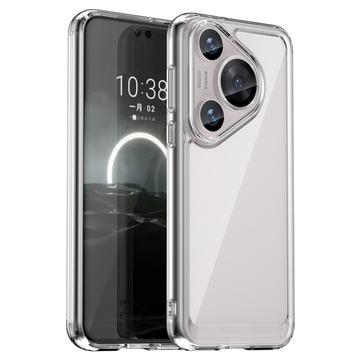 Huawei Pura 70 Pro Anti-Shock Hybridné Puzdro - Transparentné