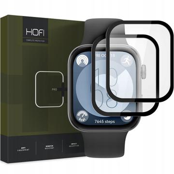 Huawei Watch Fit 3 Hofi Hybrid Pro+ Ochranné Tvrdené Sklo na Obrazovku - Čierny Okraj - 2 ks.