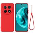 Huawei nova 13i Liquid Silicone Case with Hand Strap