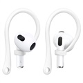 IMak Anti -Lost Apple Airpods 3 TPU Uši - biele