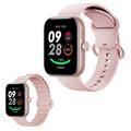 Joyroom JR-FT5 Plus Smartwatch - 1.96" Screen, Sports Watch with Call Answering - Rose Gold