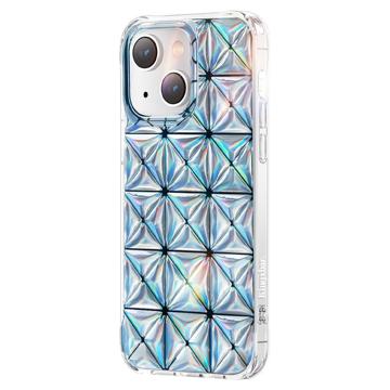 Kingxbar Miya Series iPhone 14 Plus Hybridné Puzdro - Kryštáľ