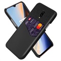 KSQ ONEPLUS 7 puzdro s vreckom na kartu - čierna