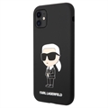 Karl Lagerfeld Ikonik iPhone 11 Silikone Case - Black