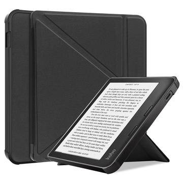 Kobo Libra 2 Origami Stand Folio Case - Black