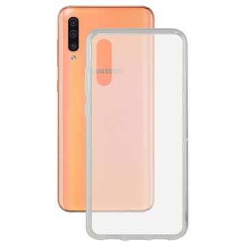 KSIX Flex Ultrathin Samsung Galaxy A70 TPU Case - Transparent