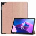 Lenovo Tab M10 Gen 3 Tri-Fold Series Smart Folio puzdro – Ružové zlato