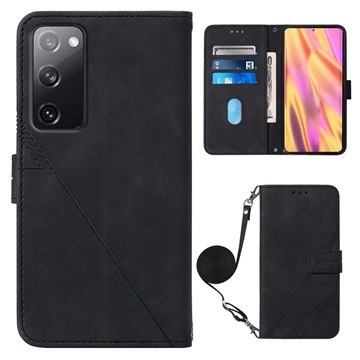 Séria liniek Samsung Galaxy S20 Fe Wallet Case - Black