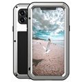 Love Mei Výkonný iPhone 12/12 Pro Hebrid Case - Silver