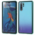 Magnetické Puzdro na Huawei P30 Pro s Tvrdeným Sklom