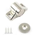 Magnetic Lock / Cabinet Magnet for Doors with Screw Mounting - Silver