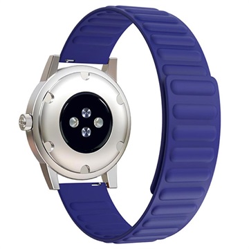 Samsung Galaxy Watch4/Watch4 Classic/Watch5/Watch6/Watch FE/Watch7 Magnetic Silikone Sports Strap - Blue