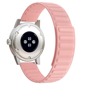 Samsung Galaxy Watch4/Watch4 Classic/Watch5/Watch6/Watch FE/Watch7 Magnetic Silikone Sports Strap - Pink