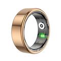 Maxlife MXSR-100 Smart Ring with Charging Case - Size: 11/20.8mm - Gold