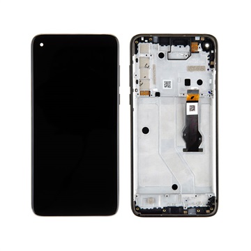 Predný kryt Motorola G8 a displej LCD 5D68C16142 - Čierna