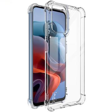 Motorola Moto G04/G24 Imak Drop-Proof TPU Puzdro - Priehľadné