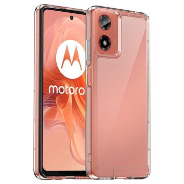 Motorola Moto G24 Power Odolné Voči Poškriabaniu Hybridné Puzdro - Transparentné