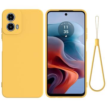 Tekutý silikónový obal na Motorola Moto G34