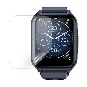 Motorola Moto Watch 70 TPU Ochrana Obrazovky - Priehľadná