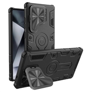 Samsung Galaxy S25 Ultra Nillkin CamShield Armor Prop Hybrid Case - MagSafe Compatible - Black