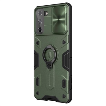 Nillkin Camshield Armor Samsung Galaxy S21+ 5G Hybrid Case - Army Green