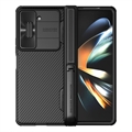 Hybridné puzdro Samsung Galaxy Z Fold5 Nillkin CamShield Fold so stojanom – Čierne