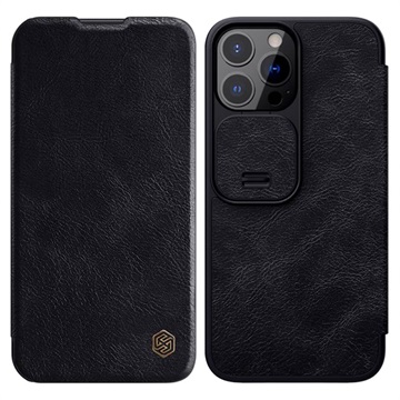 Nillkin Qin Pro Series iPhone 13 Pro Max Flip Case - Black