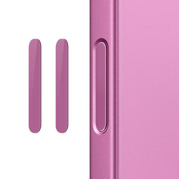 Northjo Camera Control Button Tempered Glass Protector for iPhone 16 Pro/16 Pro Max/16/16 Plus - 2 Pcs. - Pink