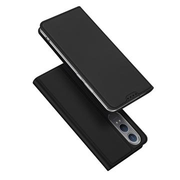 OnePlus Nord CE4 Lite/Oppo K12x Dux Ducis Skin Pro Flipové Puzdro - Čierne