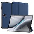 OnePlus Pad 2/Pad Pro Dux Ducis Domo Tri-Fold Puzdro Smart Folio - Modrá