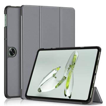 OnePlus Pad Go/Oppo Pad Air2 Tri-Fold Series Smart Folio puzdro – Šedá