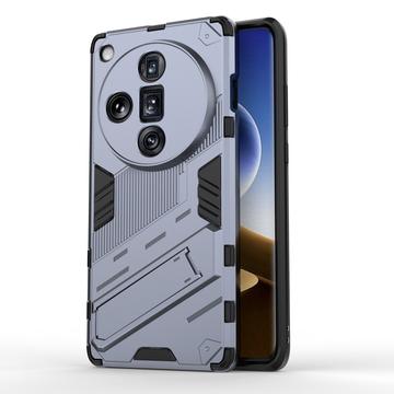 Oppo Find X7 Ultra Armor Series Hybridné Puzdro so Stojanom - Šedá