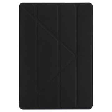 iPad 10.2 2019/2020/2021 Origami Stand Folio Case - Black