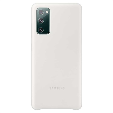 Samsung Galaxy S20 Fe Silikónový kryt EF -pg780twegeU (hmotnosť uspokojivý) - biela