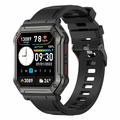 Outdoor Sports IP68 Waterproof Smartwatch - 1.91" - Black