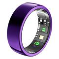 PX01 Sleep & Health Tracking Smart Ring with Charging Base - Size: 7/17.3 - Purple