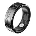 PX02 Crack Design Multi-Function Smart Ring with Photo Control - Size: 17.4 mm