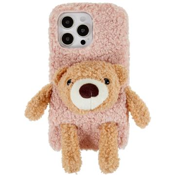 3D Plush Doll iPhone 14 Pro TPU Puzdro