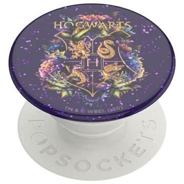 Rozšíriteľný stojan a úchyt PopSockets Harry Potter - Glitter Hogwarts Floral