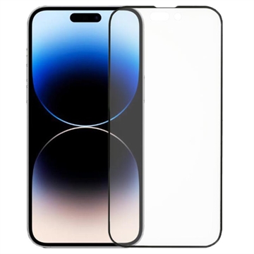 Prio 3d iPhone 14 Pro Max Temperovaný sklenený chránič obrazovky - 9H - Čierna