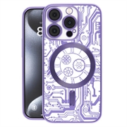 iPhone 16 Pro Prio Elegant Mag Case w. Camera Lens Protector - Purple