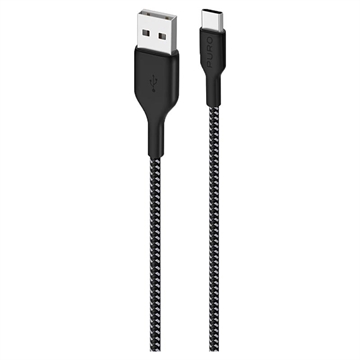 Puro Fabric Ultra-Strong USB-A / USB-C kábel - 1,2 m, 30 W